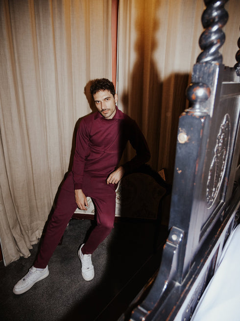 Collared Sweat Set